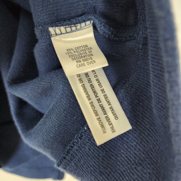 Breckenridge Sea Helm Knit Turtleneck Sweater Mens Medium Long Sleeve Full Zip - Picture 7 of 11